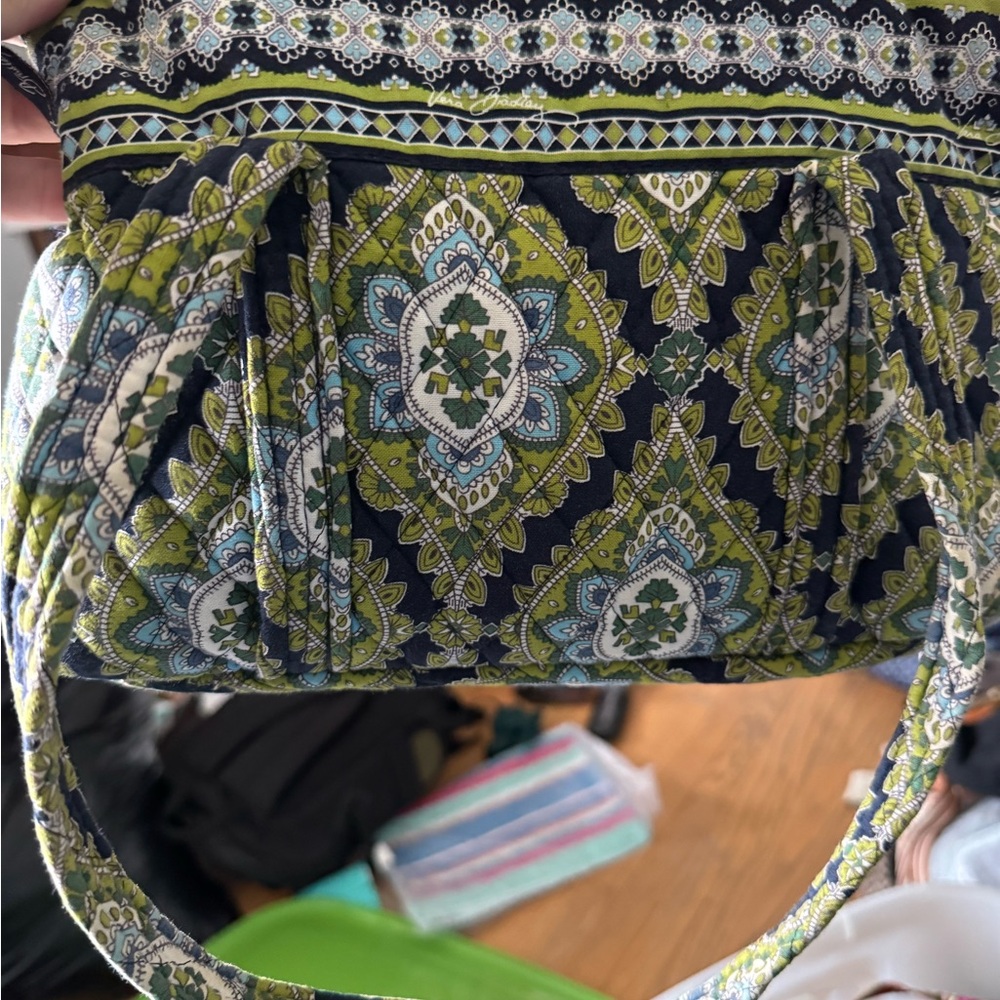 Vera Bradley Floral Medallion Medium Shoulder Bag